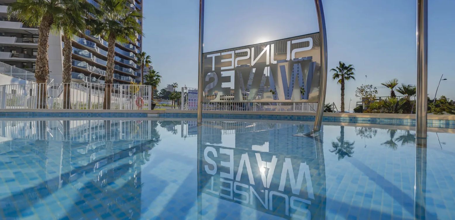 Exclusivo piso en un prestigioso complejo en la playa de Poniente, en Benidorm