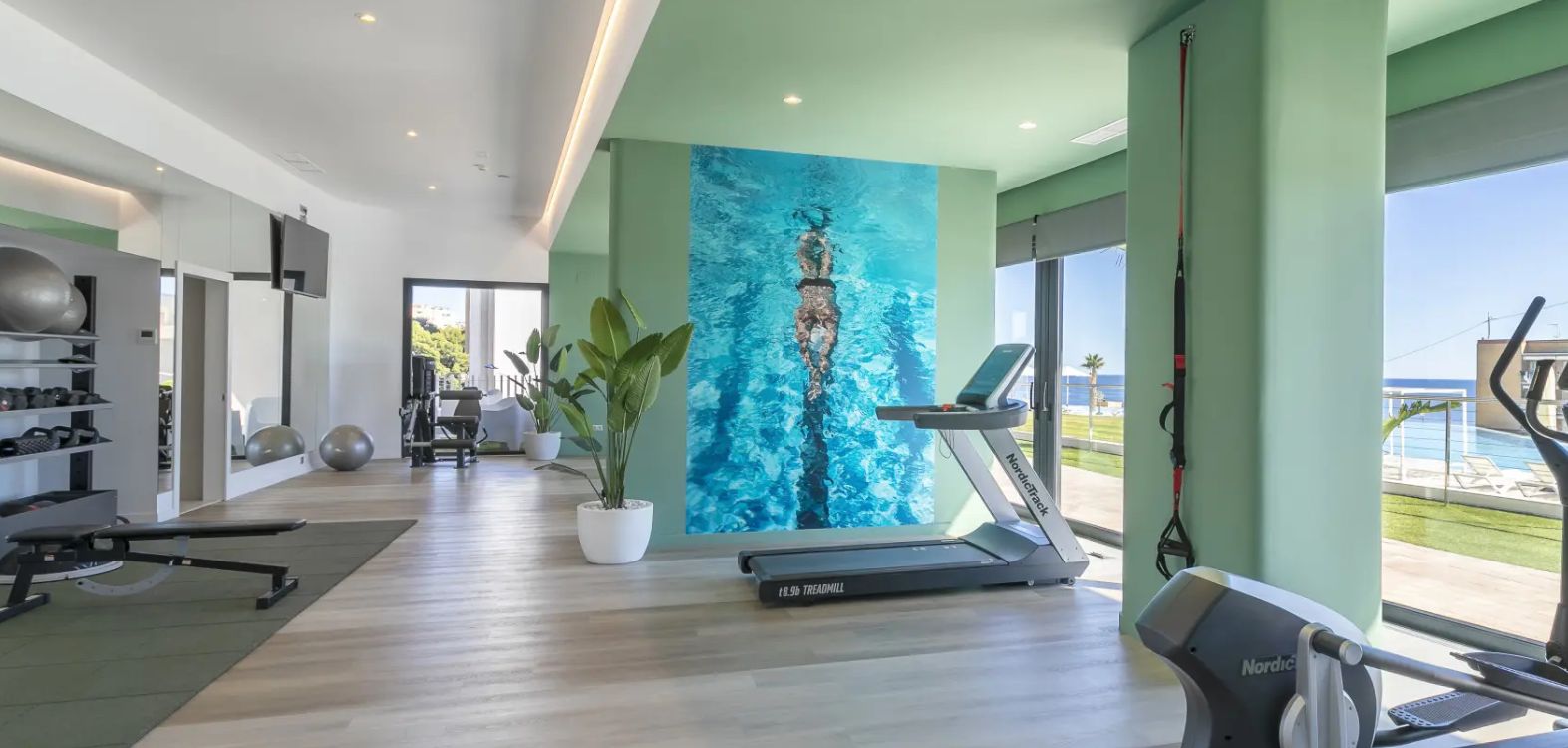 Apartamentos en el edificio Sunset Cliffs, playa de Poniente, Benidorm