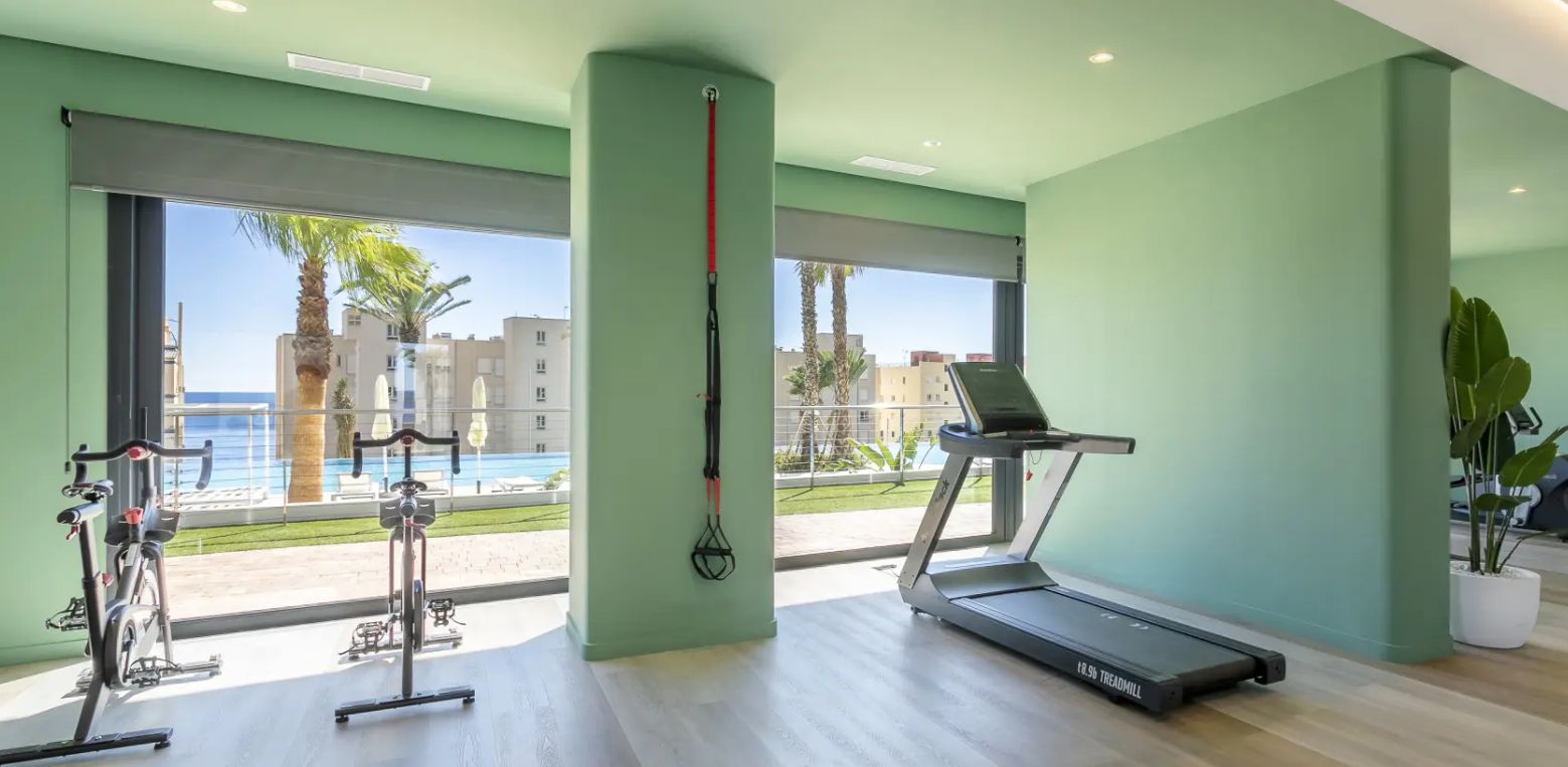Apartamentos en el edificio Sunset Cliffs, playa de Poniente, Benidorm