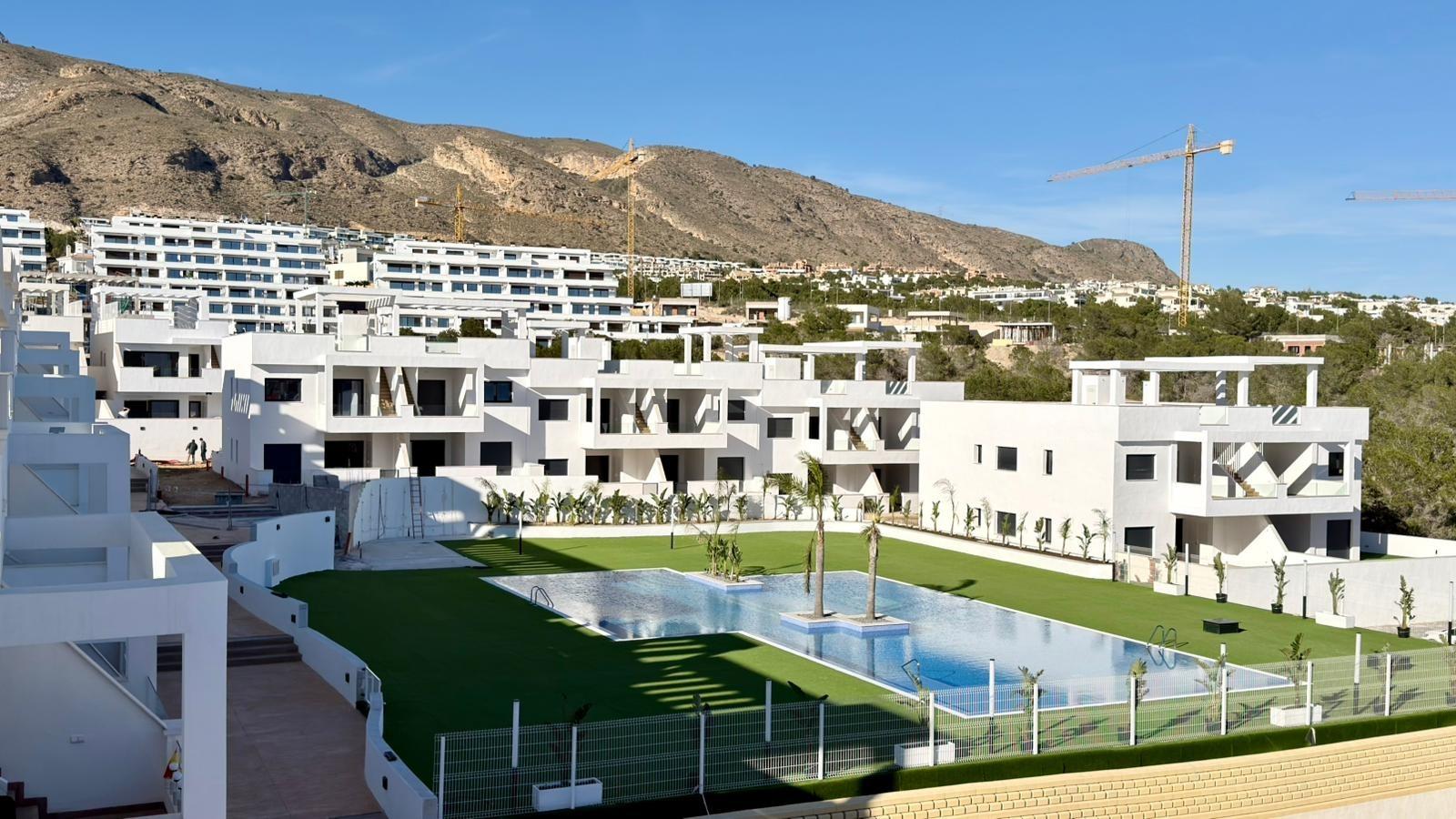 Bungalow con vistas al mar en Finestrat 