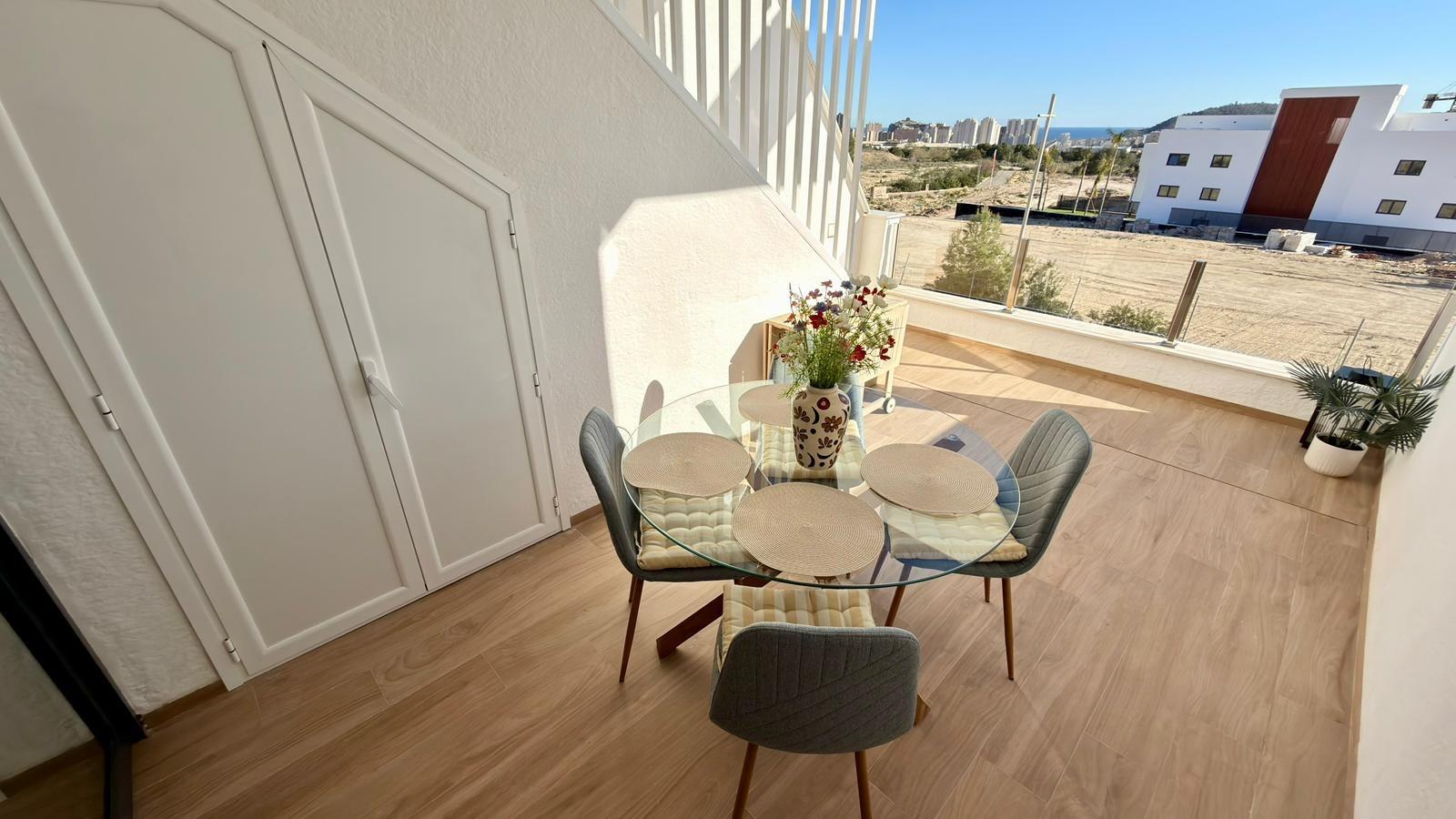 Bungalow con vistas al mar en Finestrat 