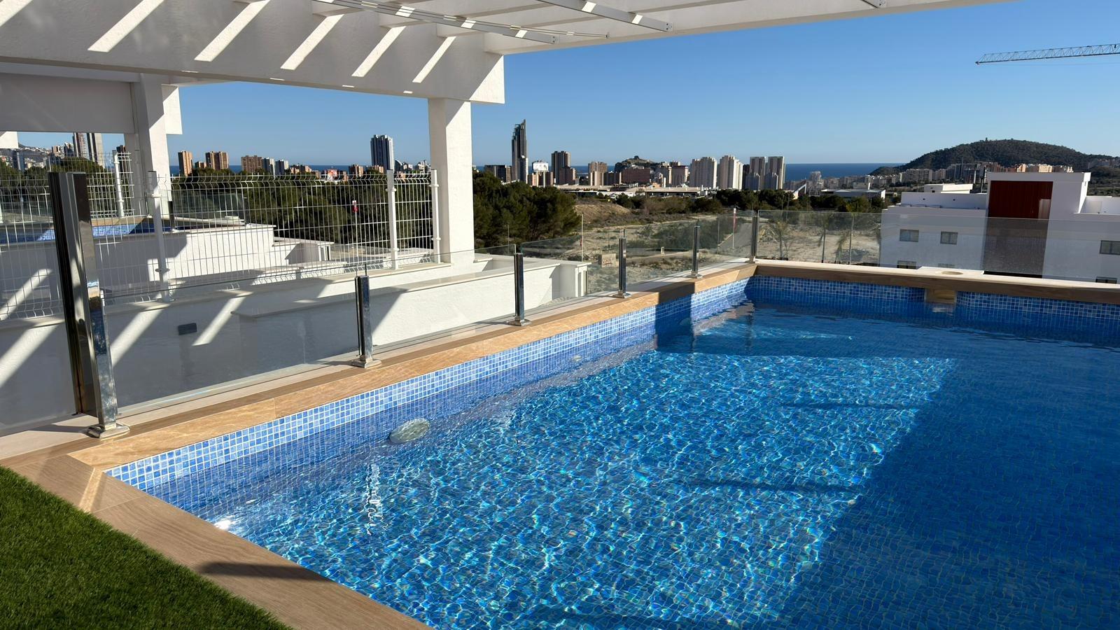 Bungalow con vistas al mar en Finestrat 