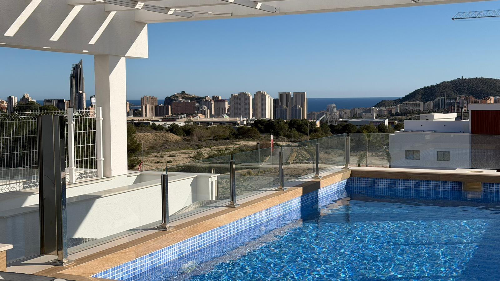 Bungalow con vistas al mar en Finestrat 