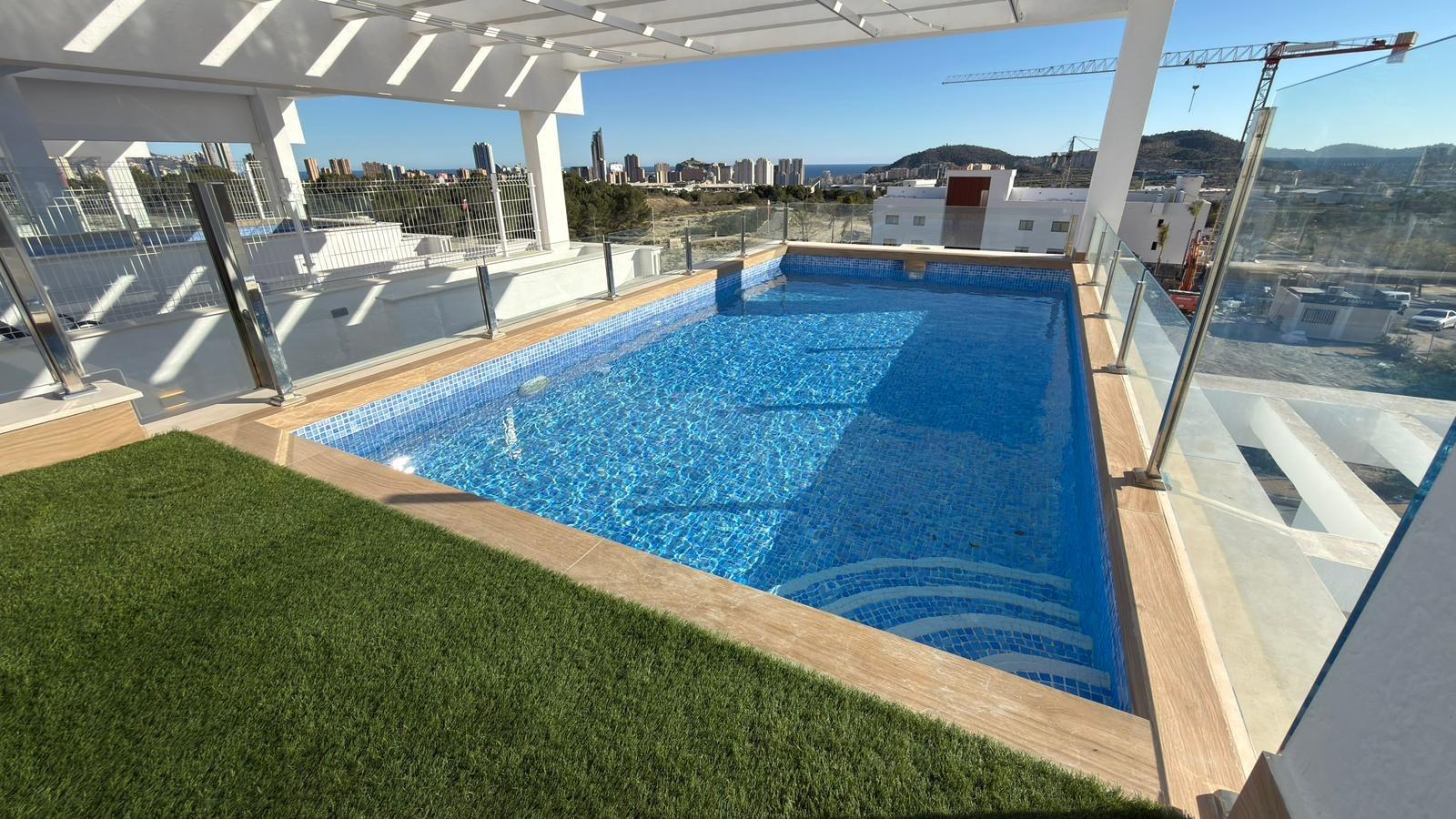 Bungalow con vistas al mar en Finestrat 