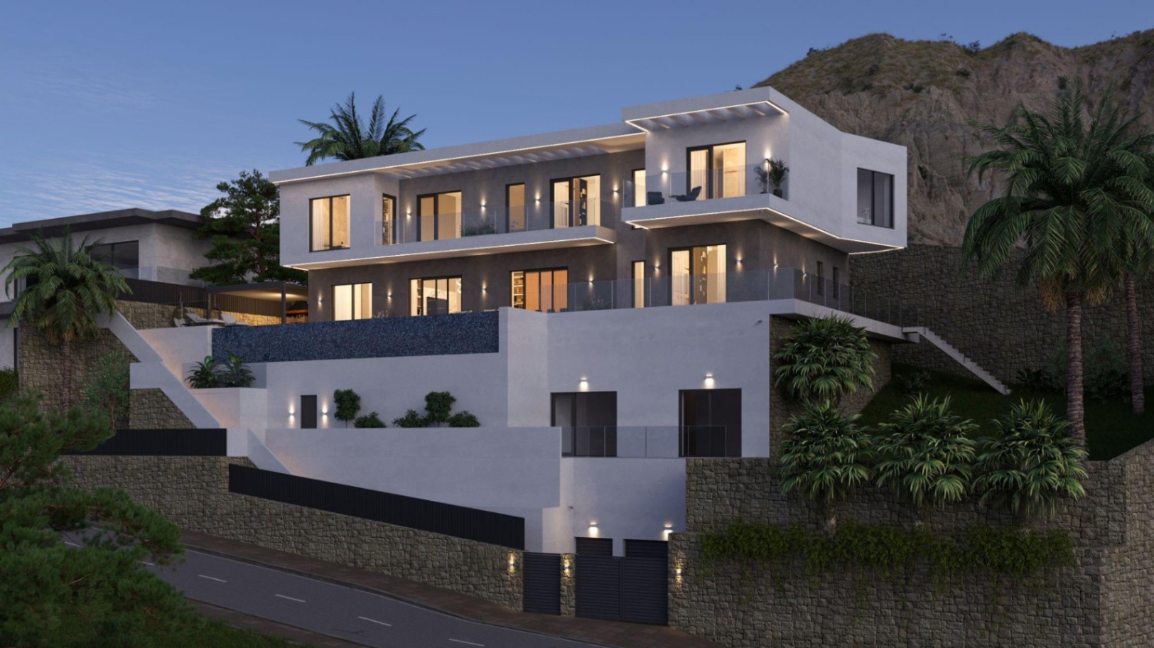 Villa Gran Canaria urbanización Sierra Cortina De Finestrat