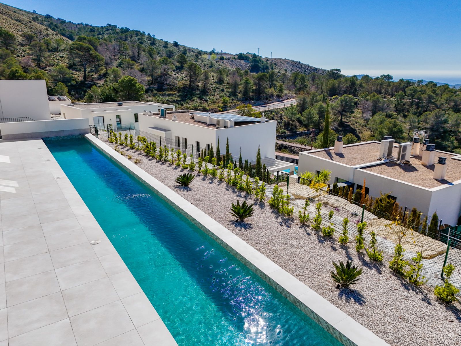 Villa Rey Felipe en urbanización Sea Hills De Finestrat.
