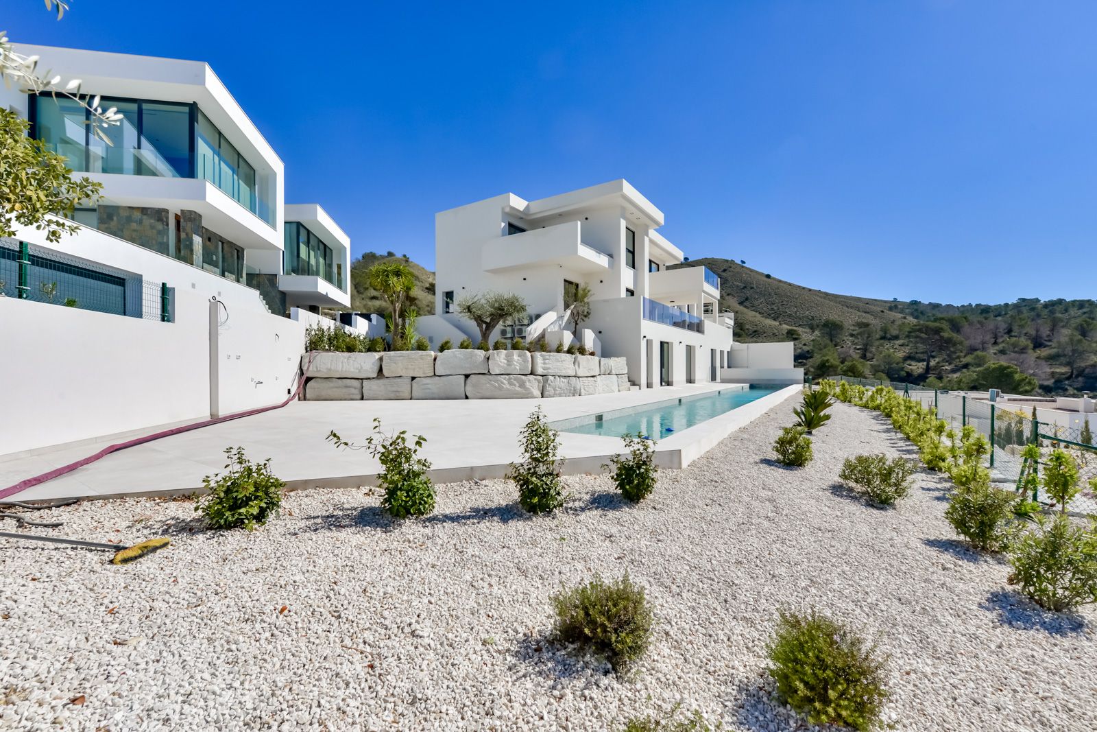 Villa Rey Felipe en urbanización Sea Hills De Finestrat.