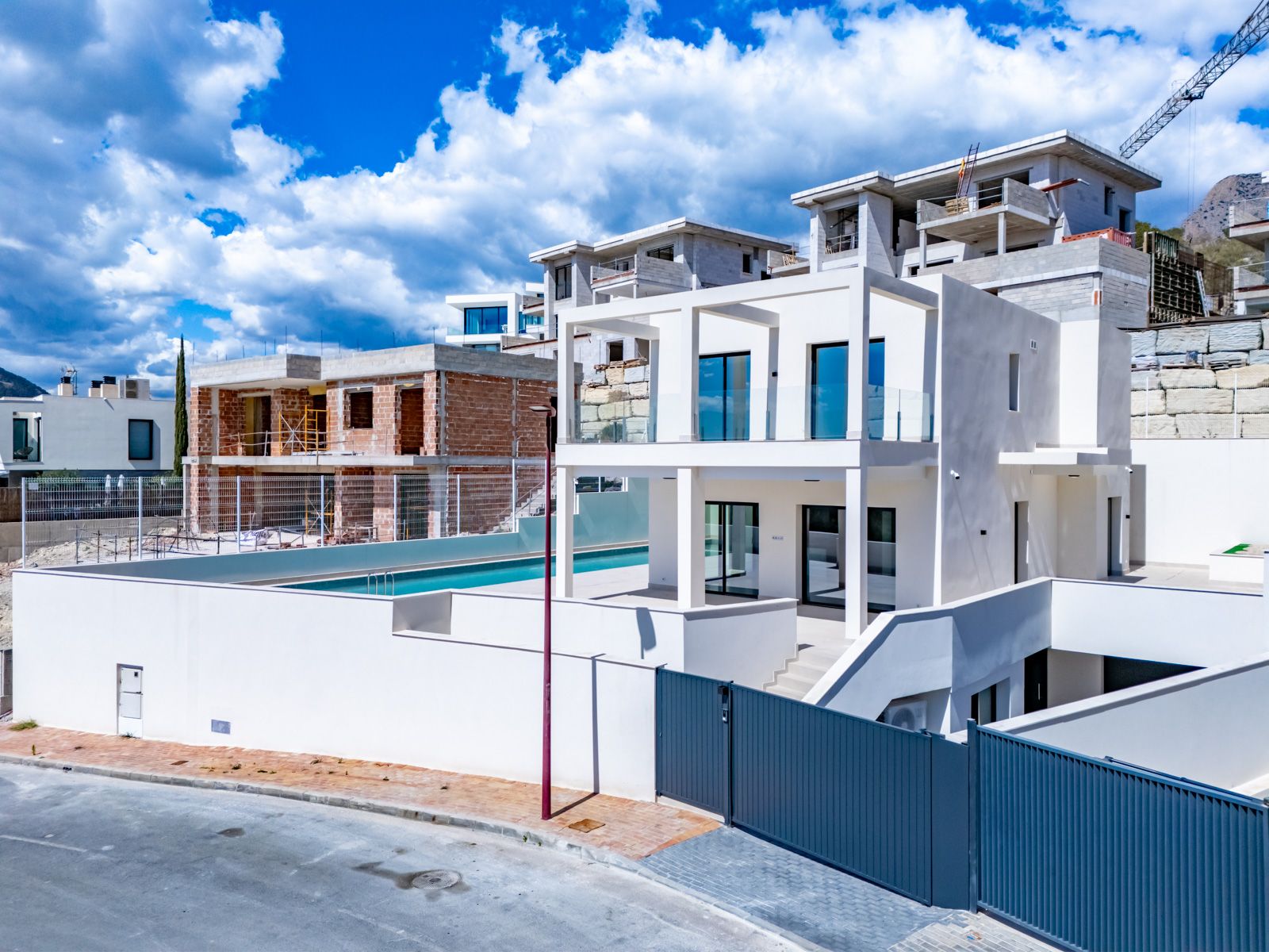 Villa Rey Luis en urbanización Sea Hills de Finestrat.