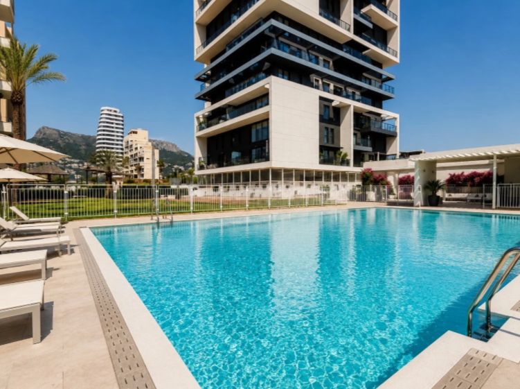  Apartamento en Calpe con vistas al mar