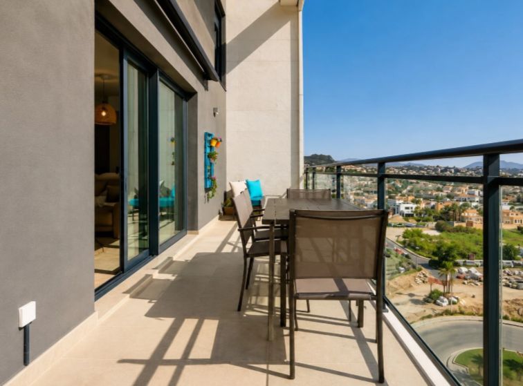  Apartamento en Calpe con vistas al mar