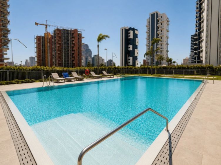  Apartamento en Calpe con vistas al mar