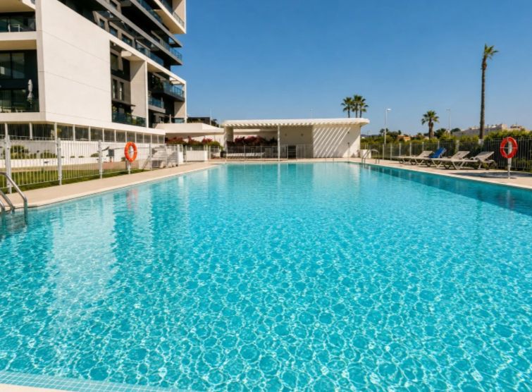 Apartamento en Calpe con vistas al mar