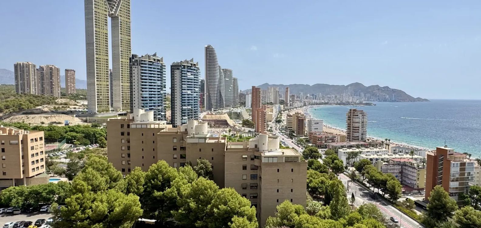 Piso en segunda línea de playa en Poniente, Benidorm