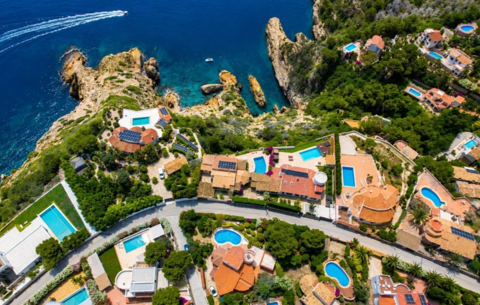 Villa con vistas al mar Mediterráneo en Balcón al Mar, Jávea