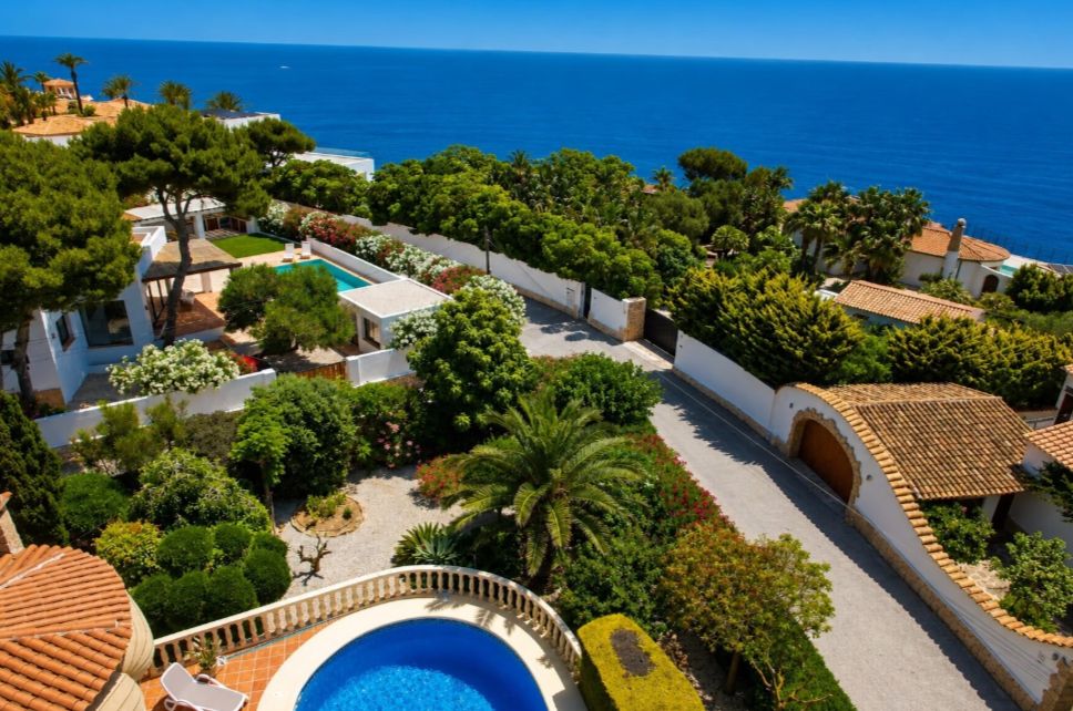 Villa con vistas al mar Mediterráneo en Balcón al Mar, Jávea