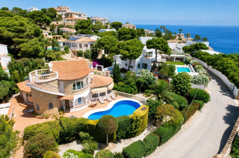 Villa con vistas al mar Mediterráneo en Balcón al Mar, Jávea