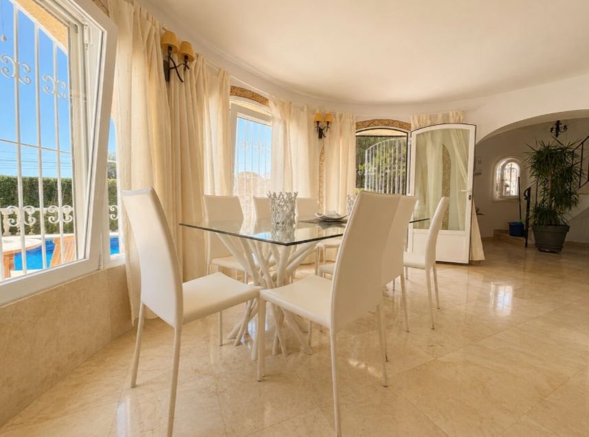 Villa con vistas al mar Mediterráneo en Balcón al Mar, Jávea