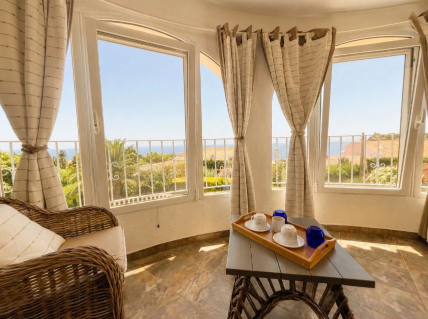 Villa con vistas al mar Mediterráneo en Balcón al Mar, Jávea