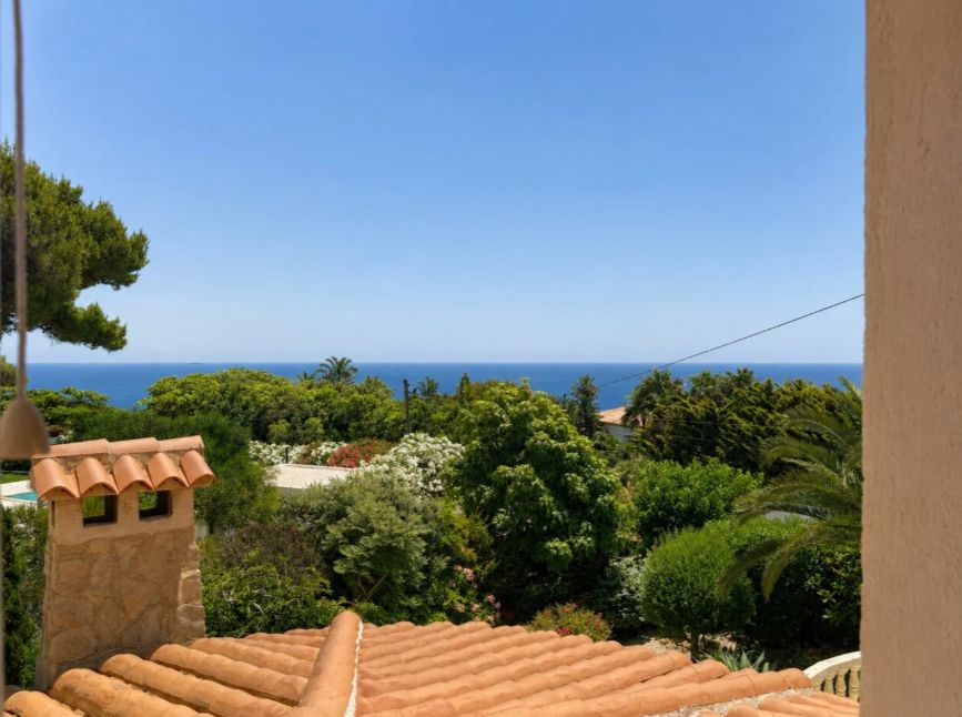 Villa con vistas al mar Mediterráneo en Balcón al Mar, Jávea