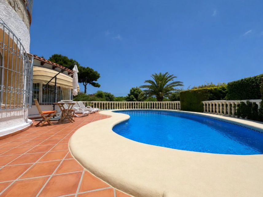 Villa con vistas al mar Mediterráneo en Balcón al Mar, Jávea