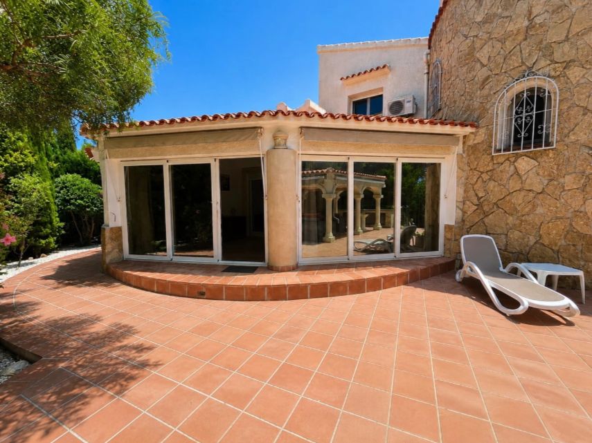 Villa con vistas al mar Mediterráneo en Balcón al Mar, Jávea
