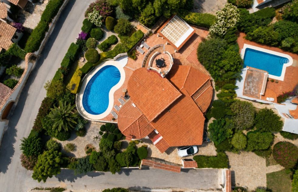 Villa con vistas al mar Mediterráneo en Balcón al Mar, Jávea