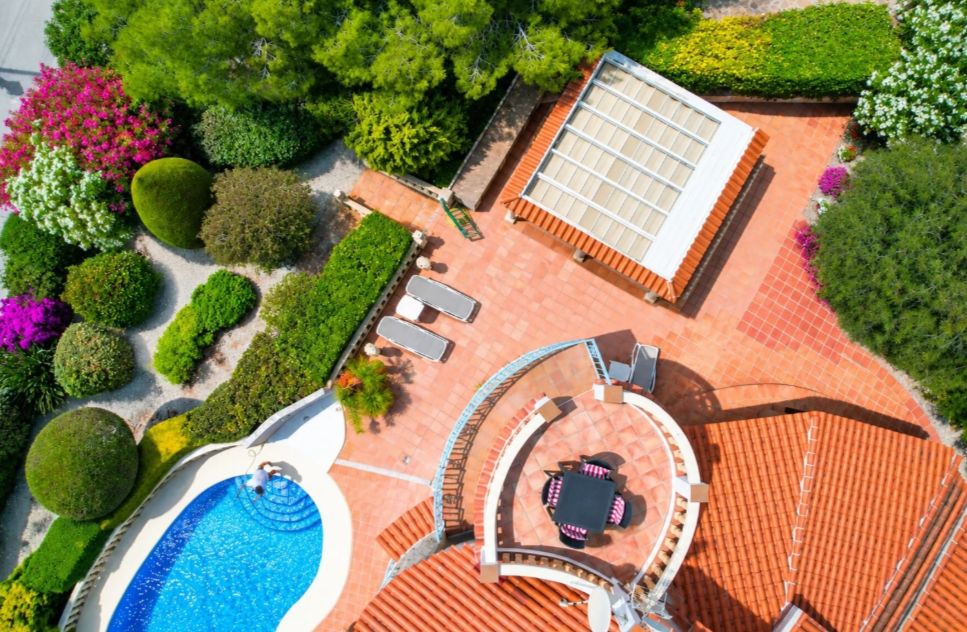 Villa con vistas al mar Mediterráneo en Balcón al Mar, Jávea