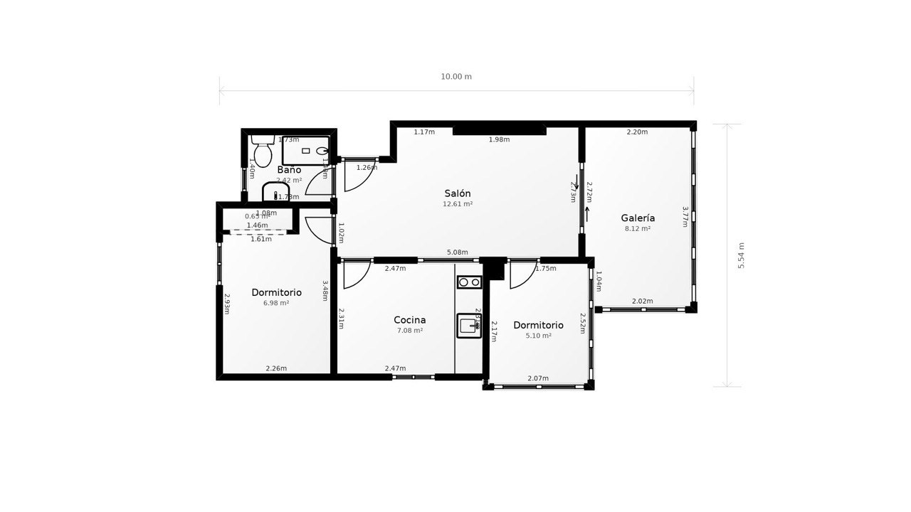 Apartamento en Benidorm – Zona Levante.