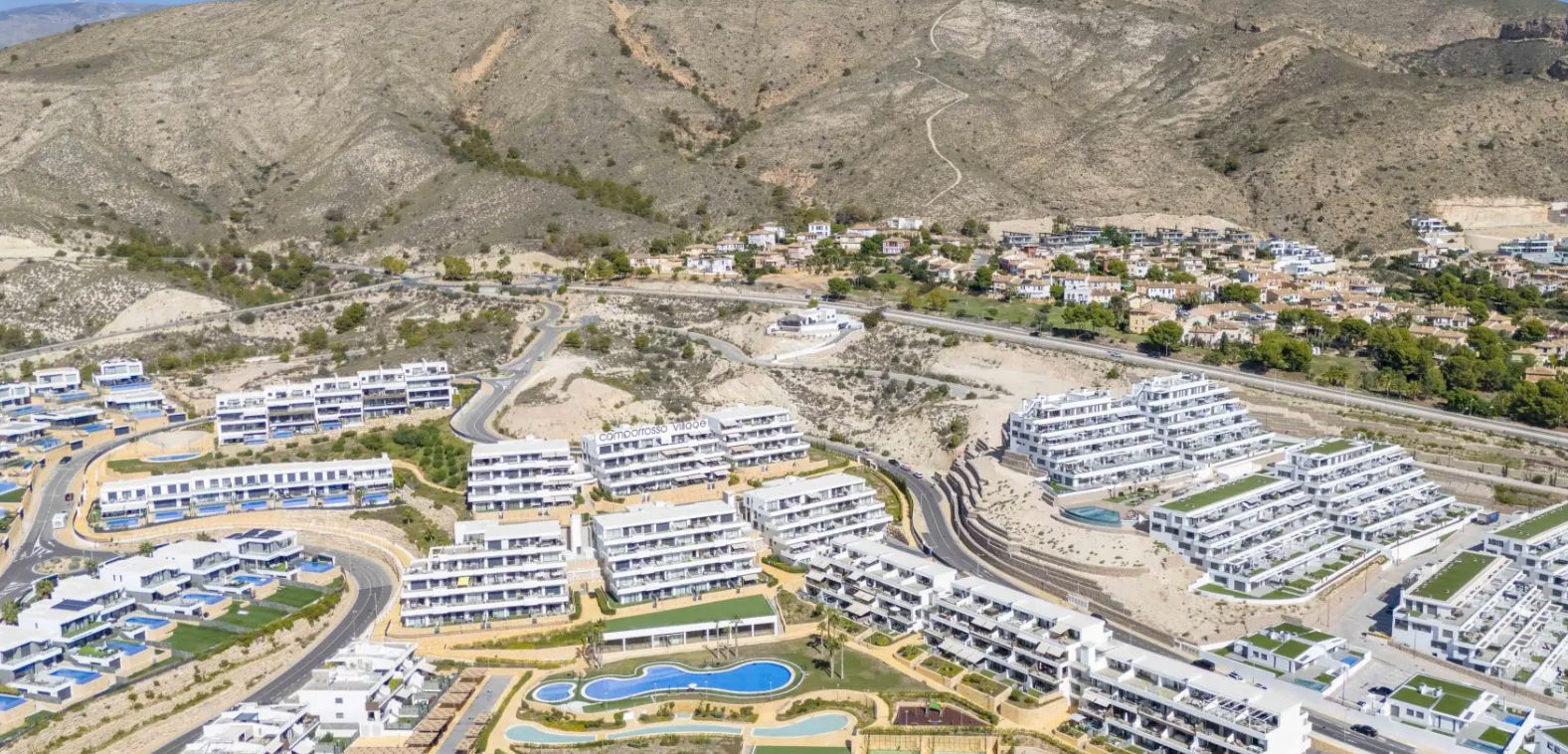   Ático de dos niveles en la urbanización Camporosso, Finestrat