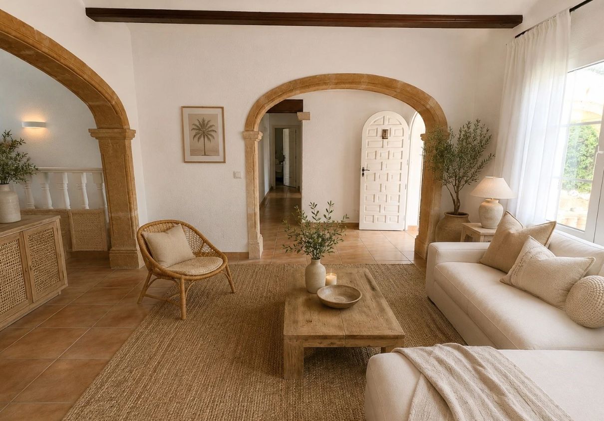 To villaer med havutsikt i Tarraule, Javea