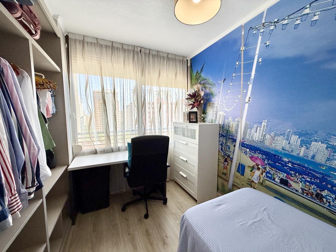 Apartamento de esquina totalmente reformado en Benidorm – Zona Juzgados
