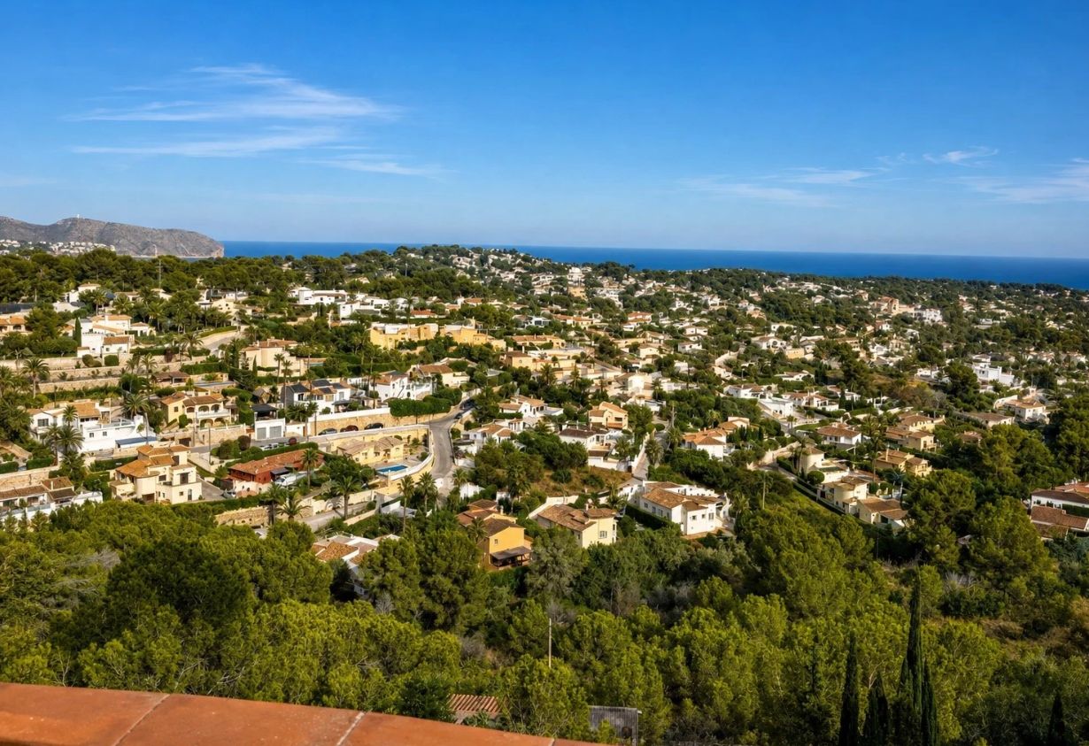 Villa con vistas panorámicas al mar, Benissa
