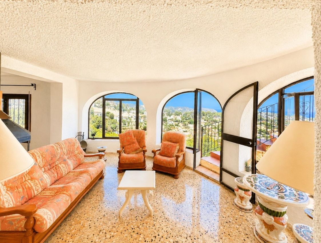 Villa con vistas panorámicas al mar, Benissa