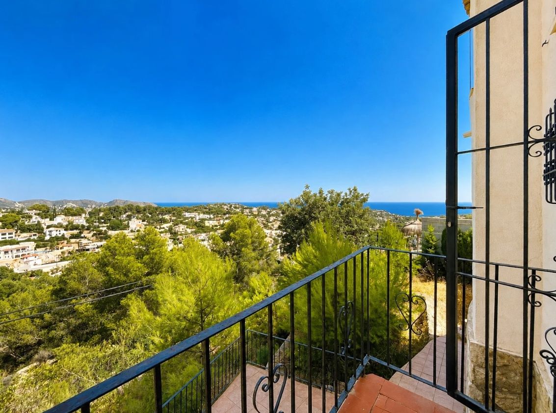 Villa con vistas panorámicas al mar, Benissa