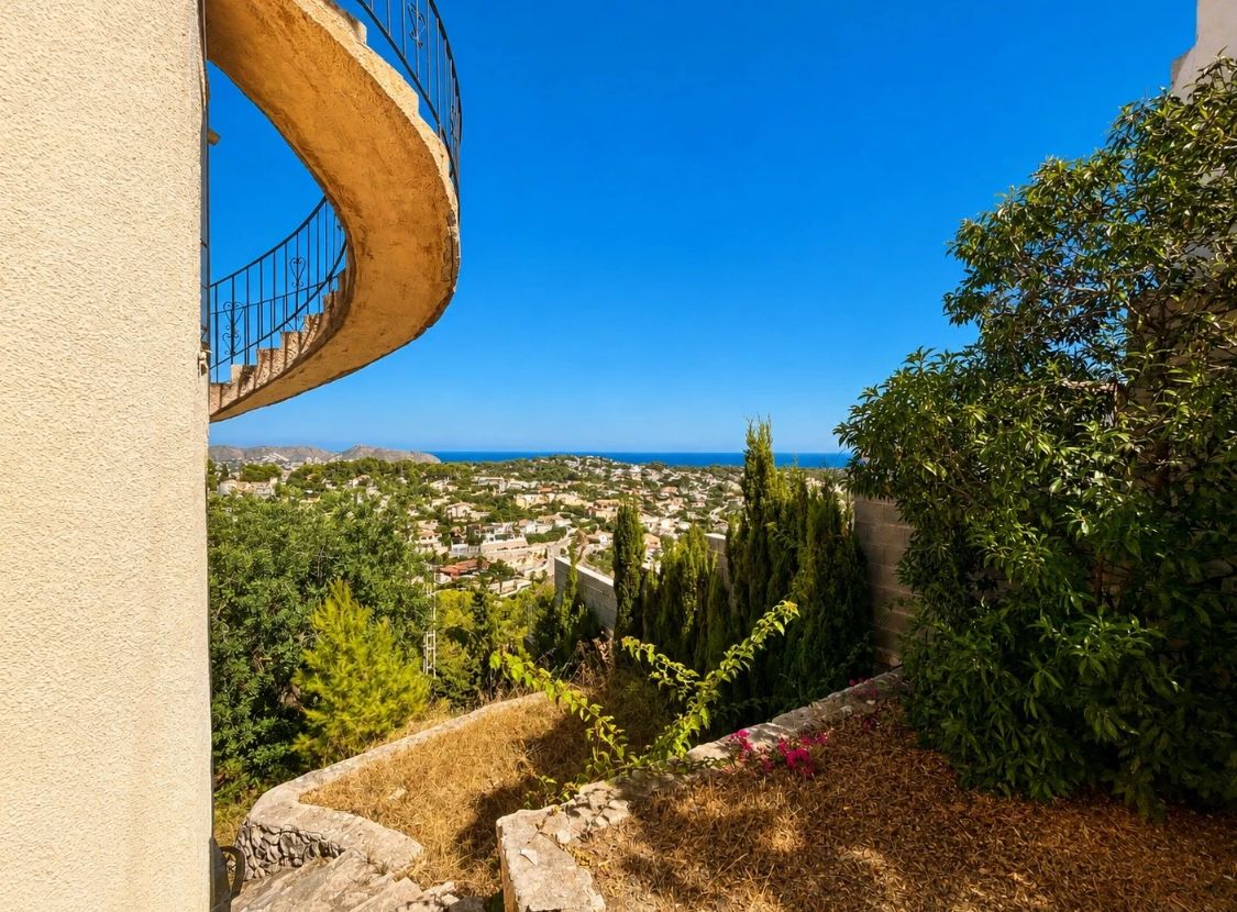Villa con vistas panorámicas al mar, Benissa