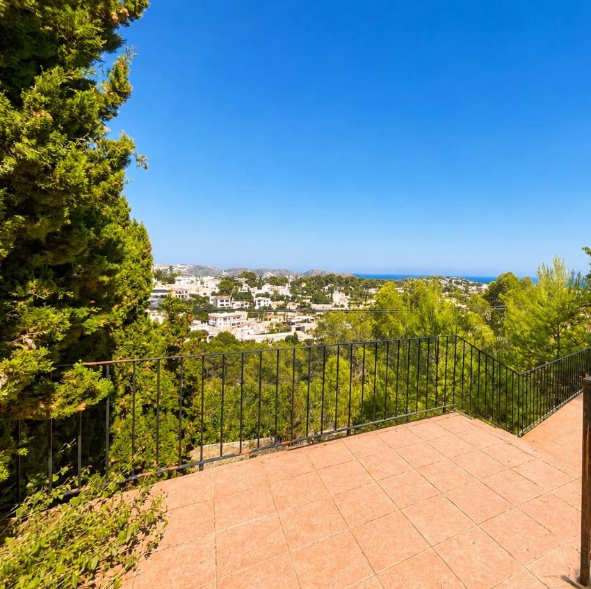 Villa con vistas panorámicas al mar, Benissa