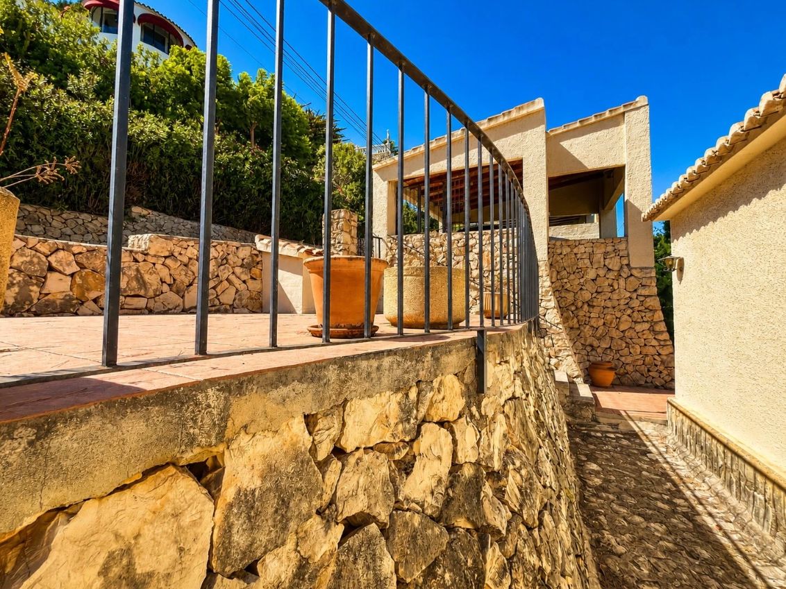 Villa con vistas panorámicas al mar, Benissa