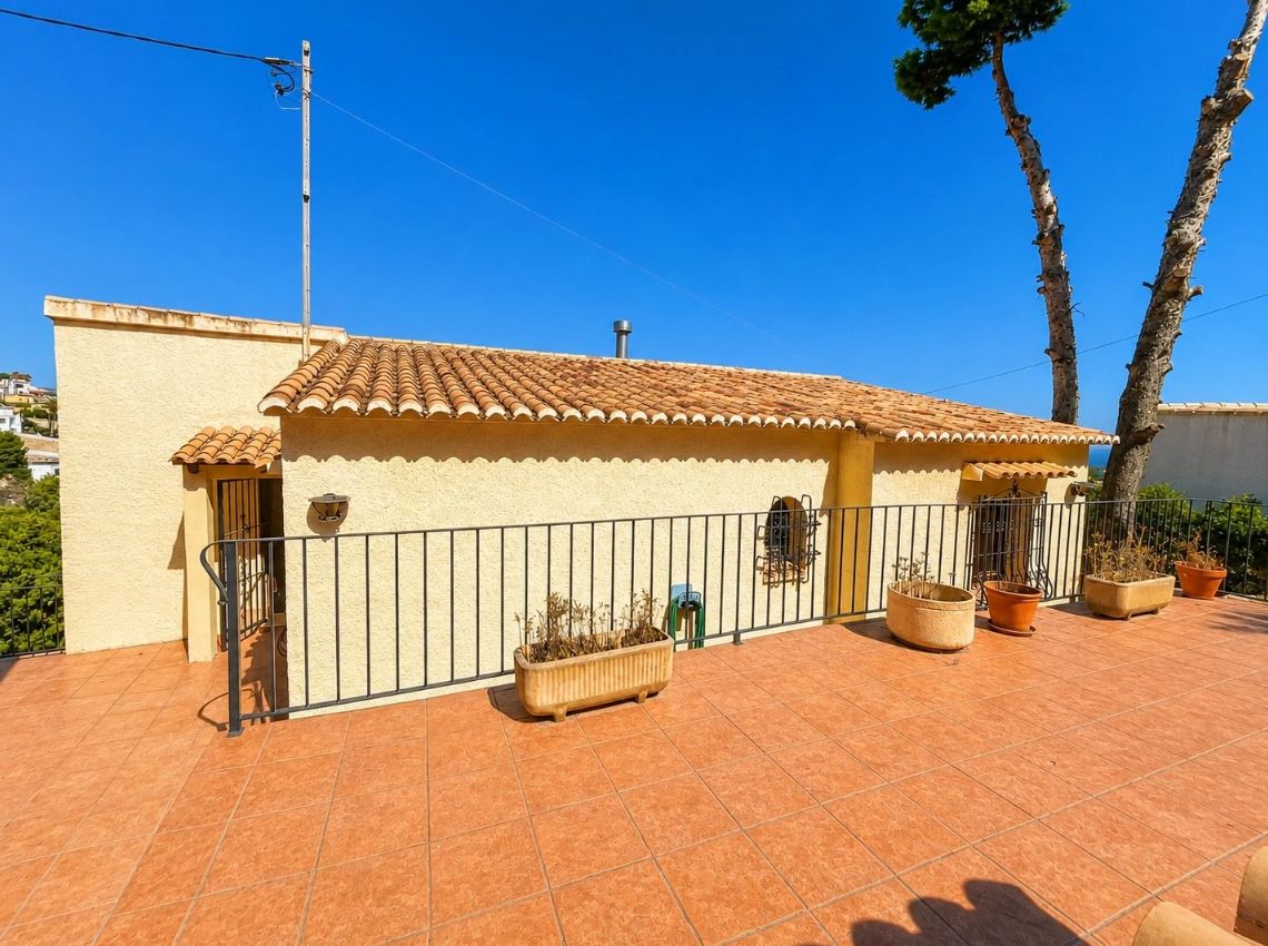 Villa con vistas panorámicas al mar, Benissa