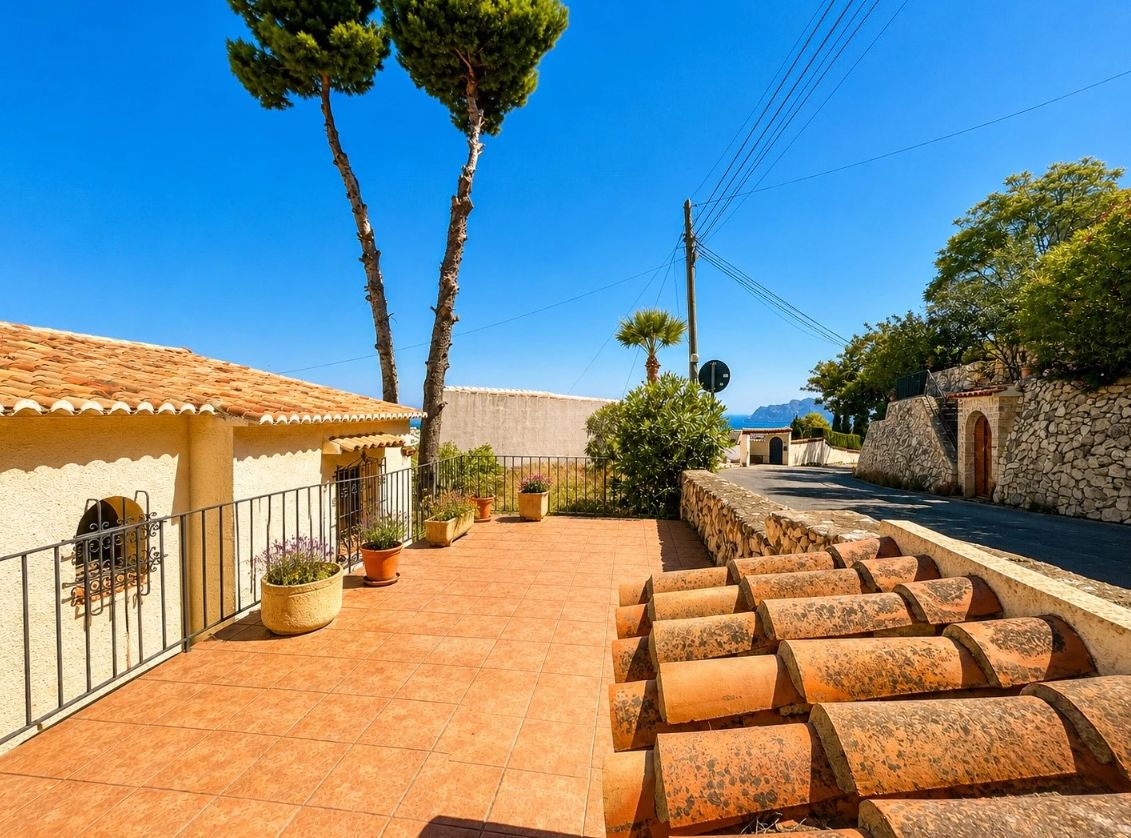 Villa con vistas panorámicas al mar, Benissa