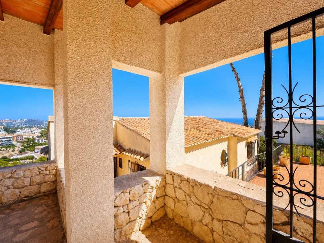Villa con vistas panorámicas al mar, Benissa