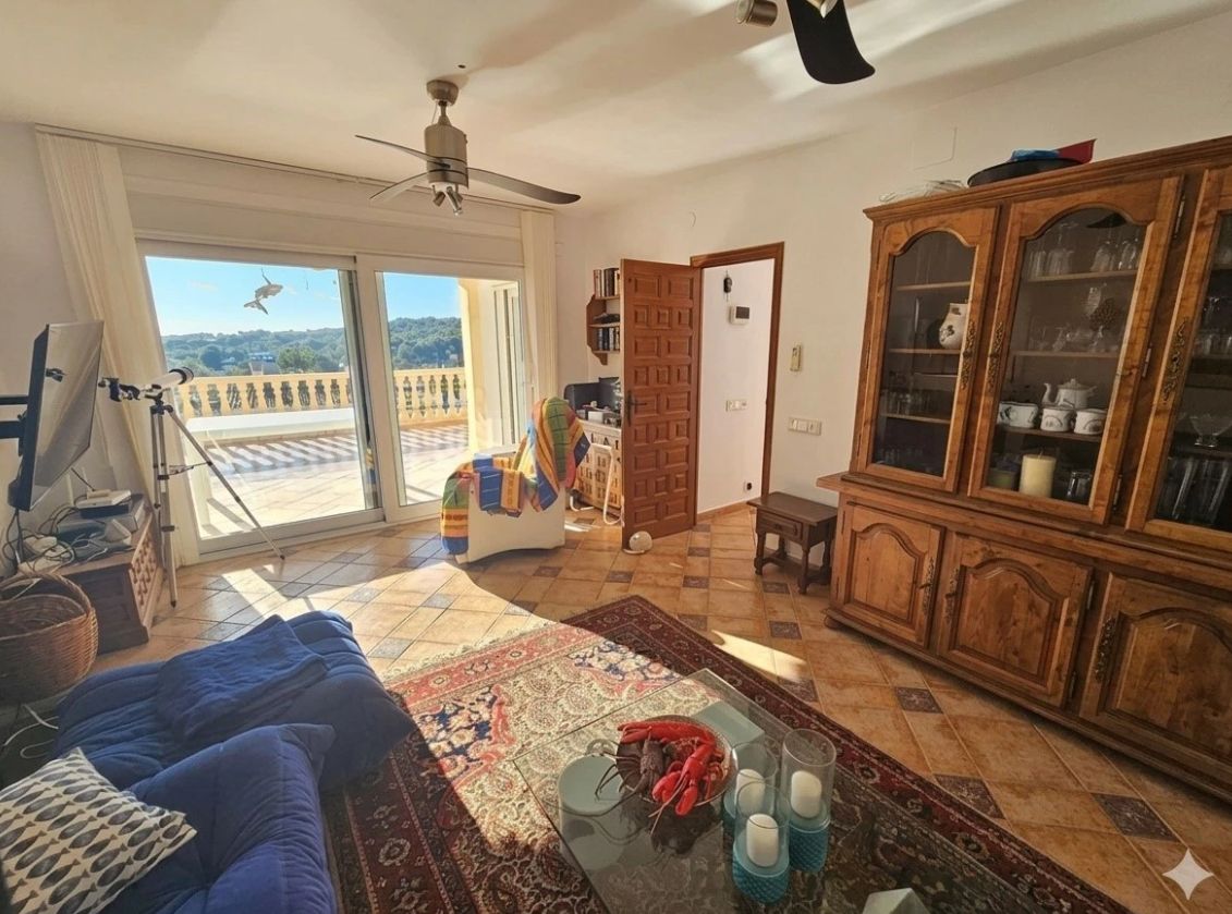 Villa con vistas al mar, en Moraira