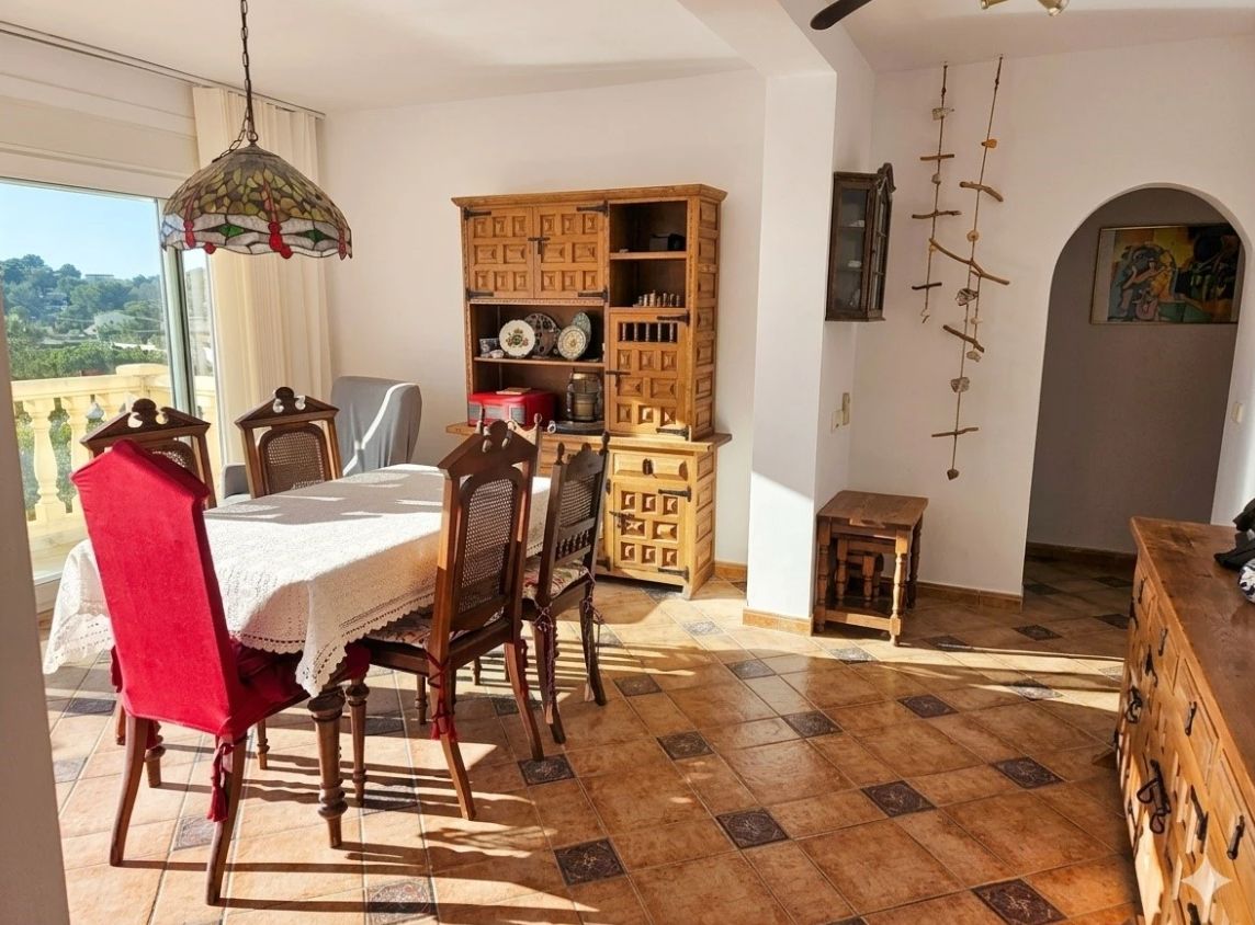 Villa con vistas al mar, en Moraira