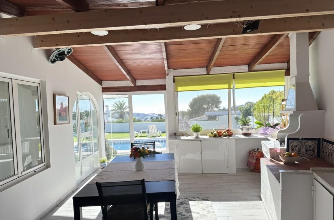 Villa con vistas al mar en Moraira