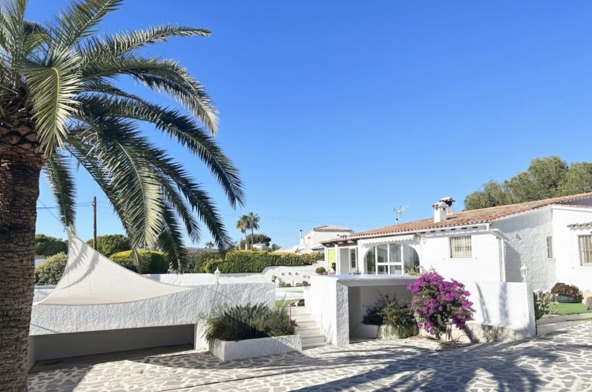 Villa con vistas al mar en Moraira