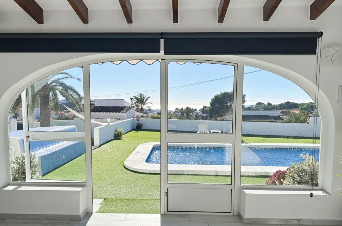 Villa con vistas al mar en Moraira