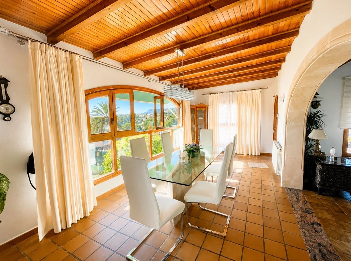 Villa con vistas al mar, en San Jaime, Benissa