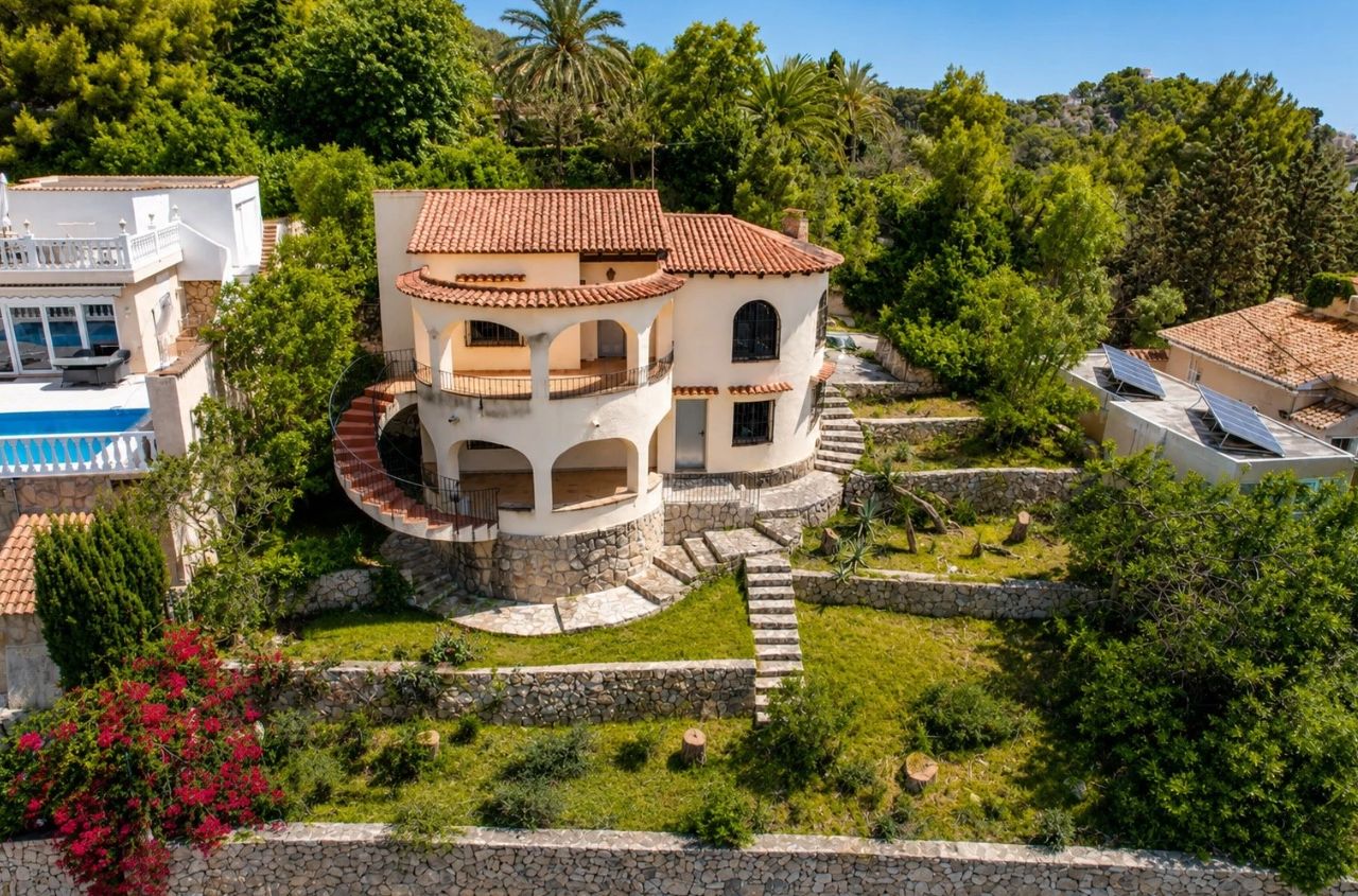 Villa con vistas al mar en Benissa