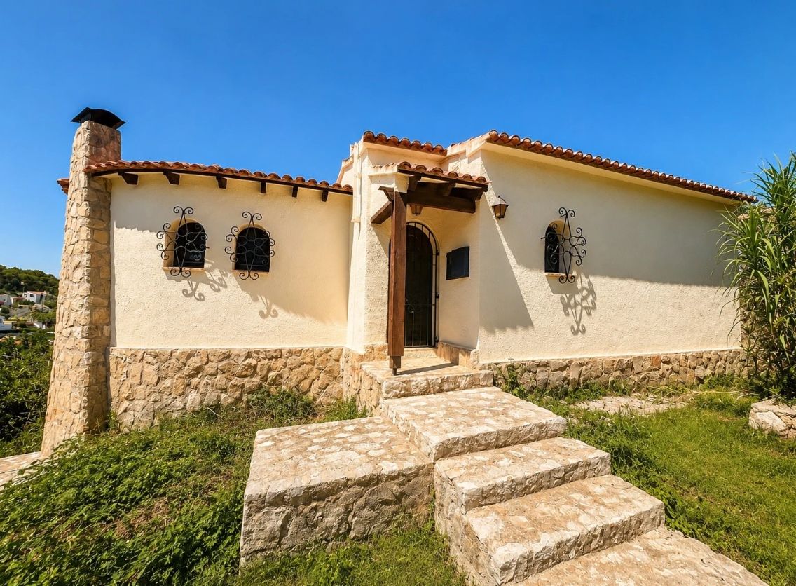 Villa con vistas al mar en Benissa