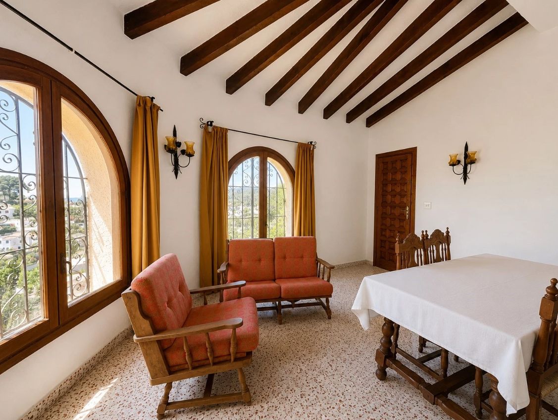 Villa con vistas al mar en Benissa