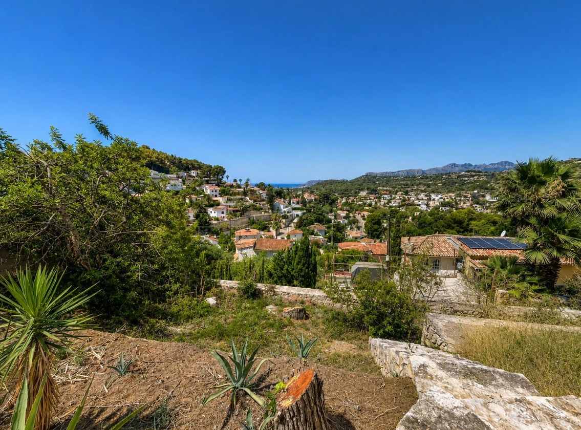 Villa con vistas al mar en Benissa